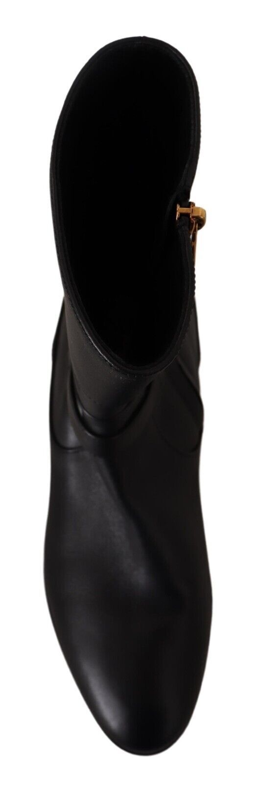 Dolce & Gabbana Elegant Leather Biker Boots EU36 / US5.5