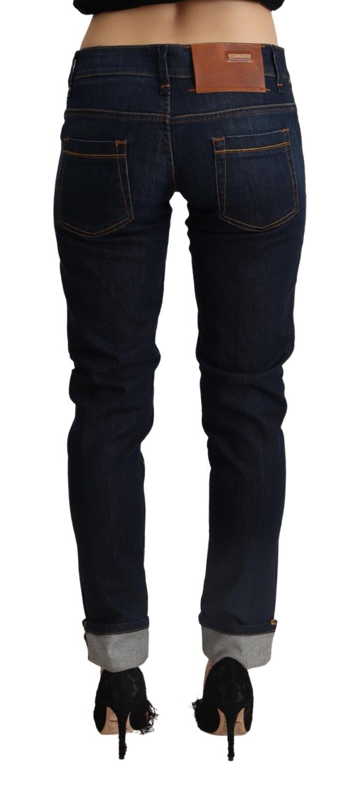 Acht Slim Fit Dark Blue Denim Elegance W26