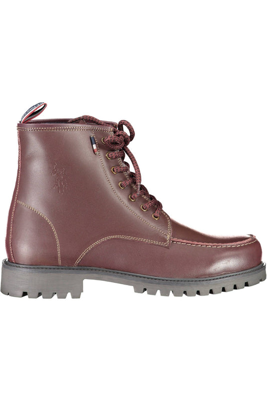 U.S. POLO ASSN. Red Leather Men Boot