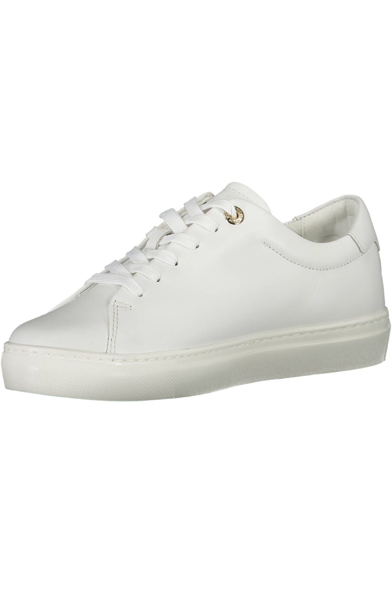 Tommy Hilfiger White Leather Women Sneaker