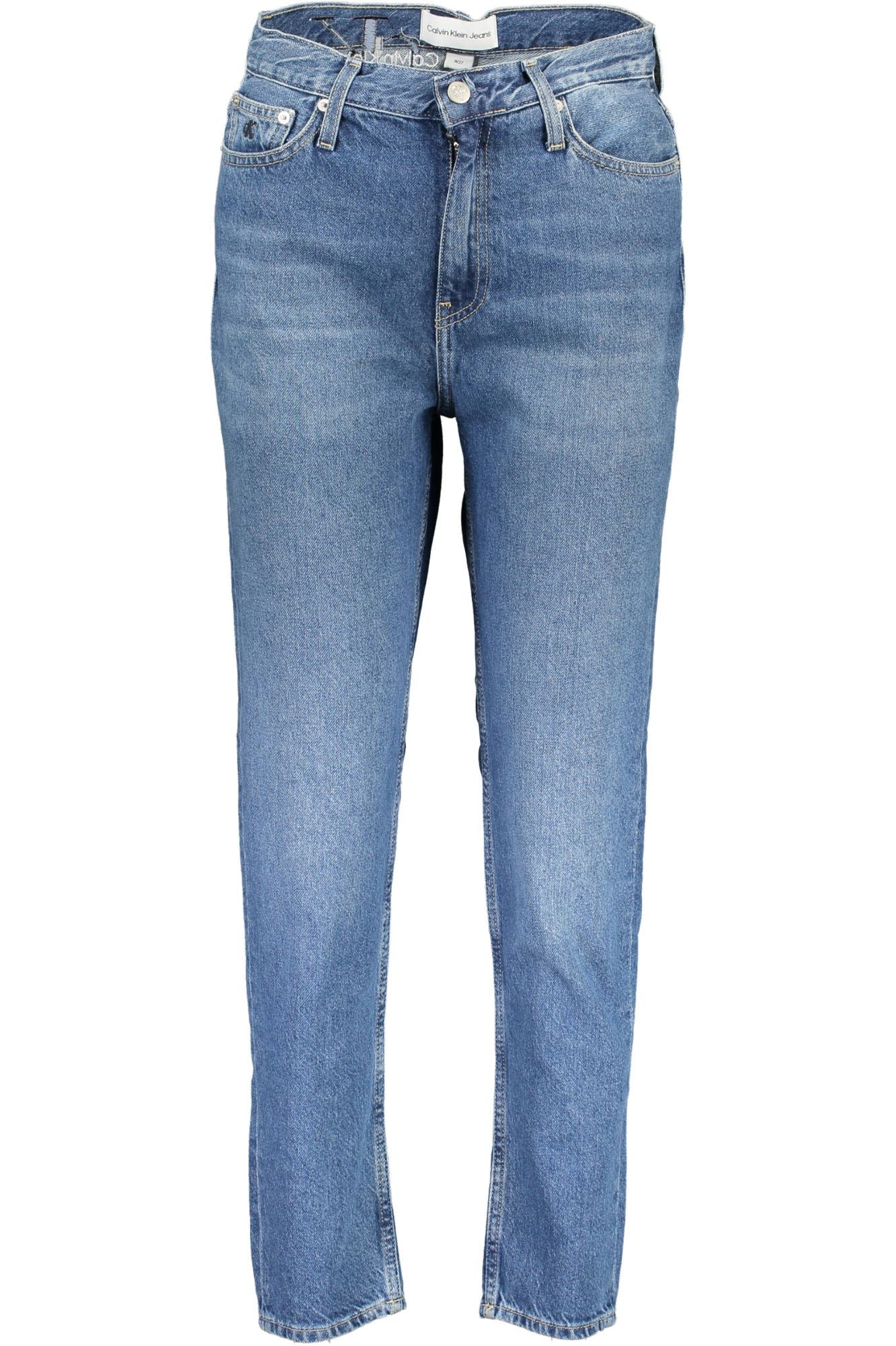 Calvin Klein Blue Cotton Women Jeans