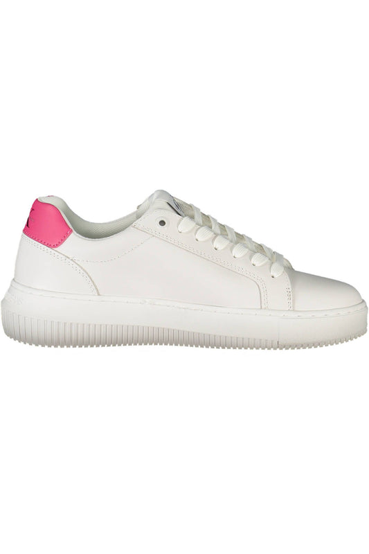 Calvin Klein White Leather Women Sneaker EU41 | US11