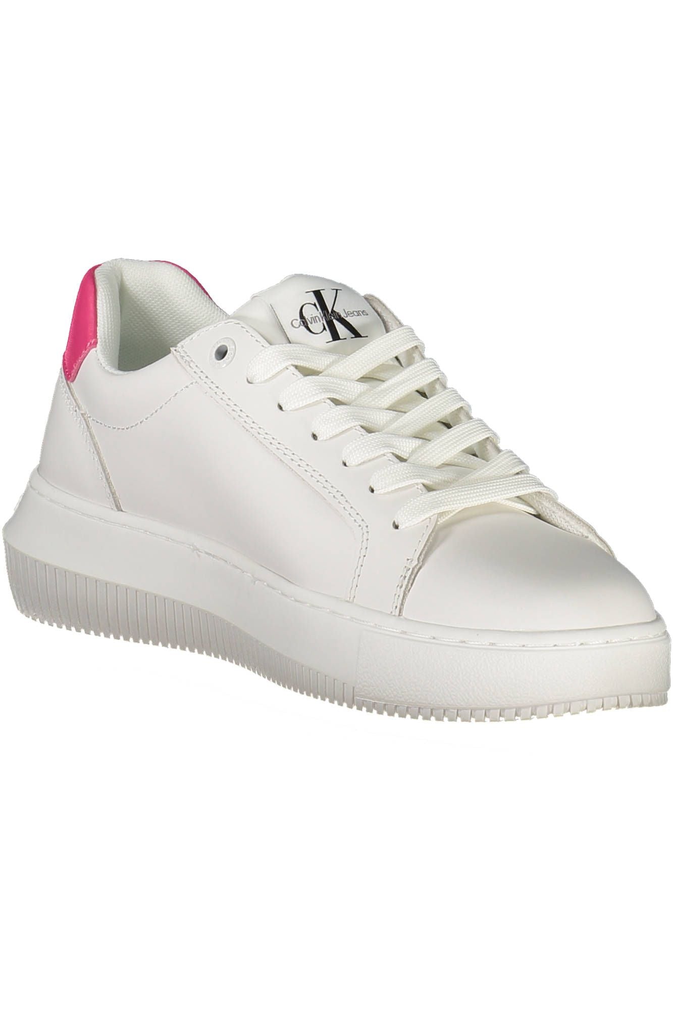 Calvin Klein White Leather Women Sneaker EU41 | US11