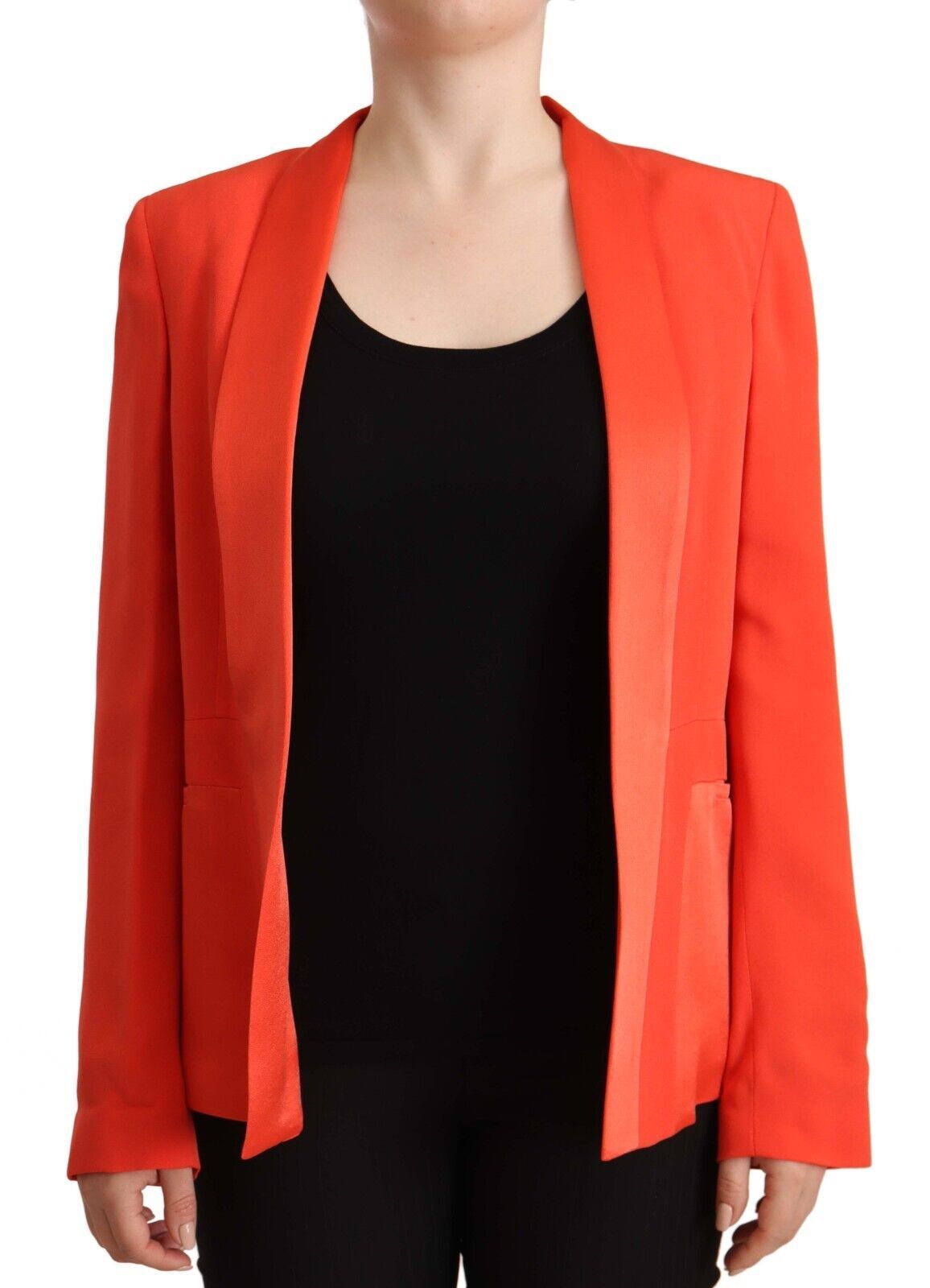 CO|TE Elegant Orange Overcoat Long Sleeves Jacket IT42 | M