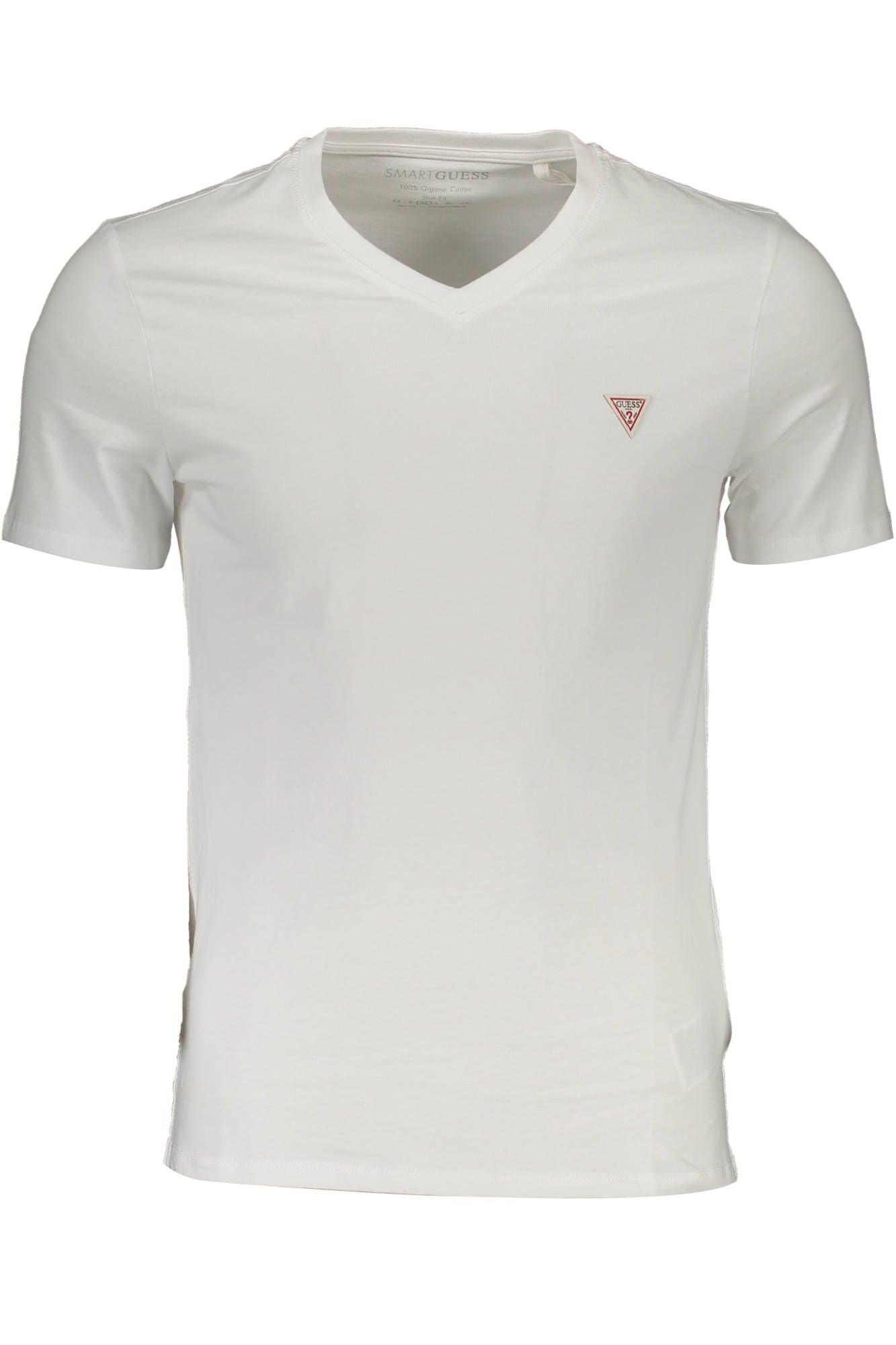 Guess Jeans White Cotton Men TShirt