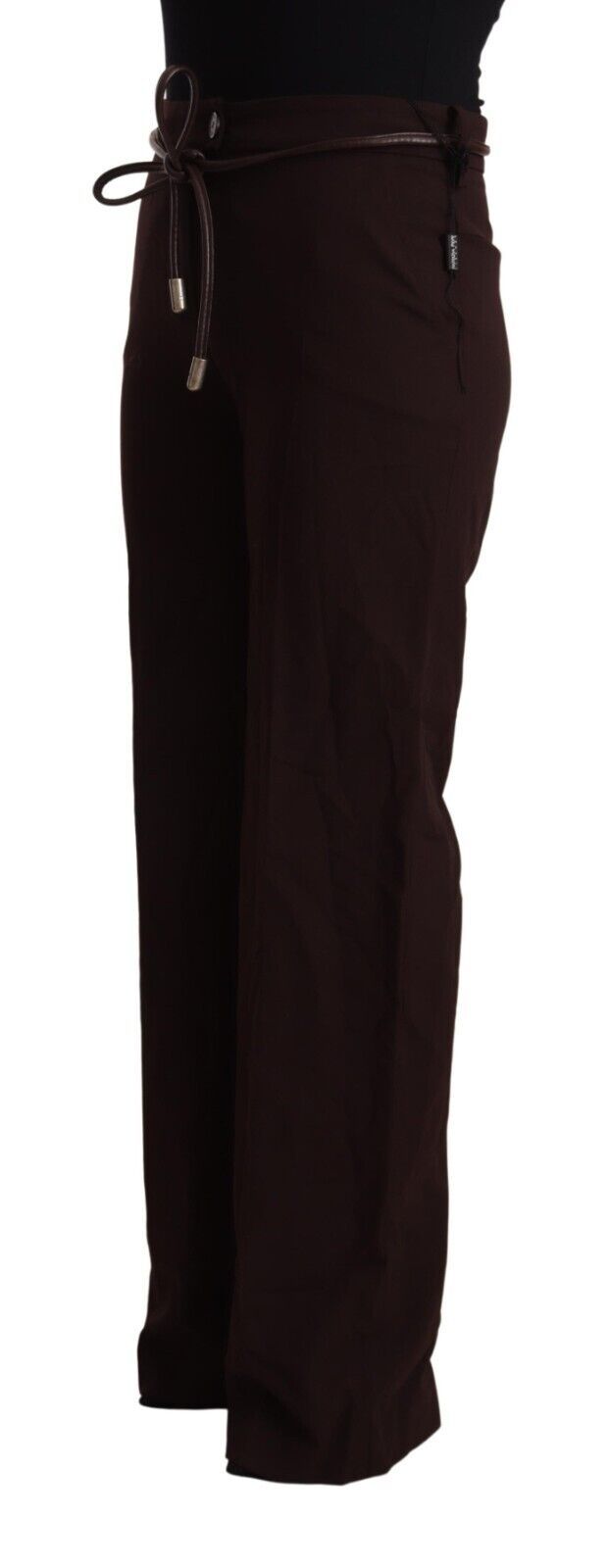 Patrizia Pepe Elegant High Waist Straight Formal Pants IT44 | L