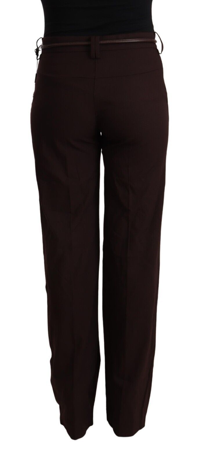 Patrizia Pepe Elegant High Waist Straight Formal Pants IT44 | L