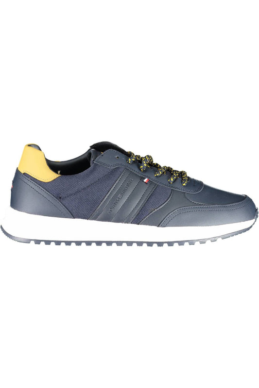 Tommy Hilfiger Blue Synthetic Men Sneaker EU44 / US11