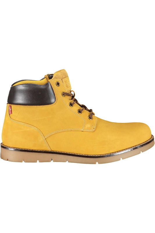 Levi's Yellow Leather Men Boot EU41 | US8