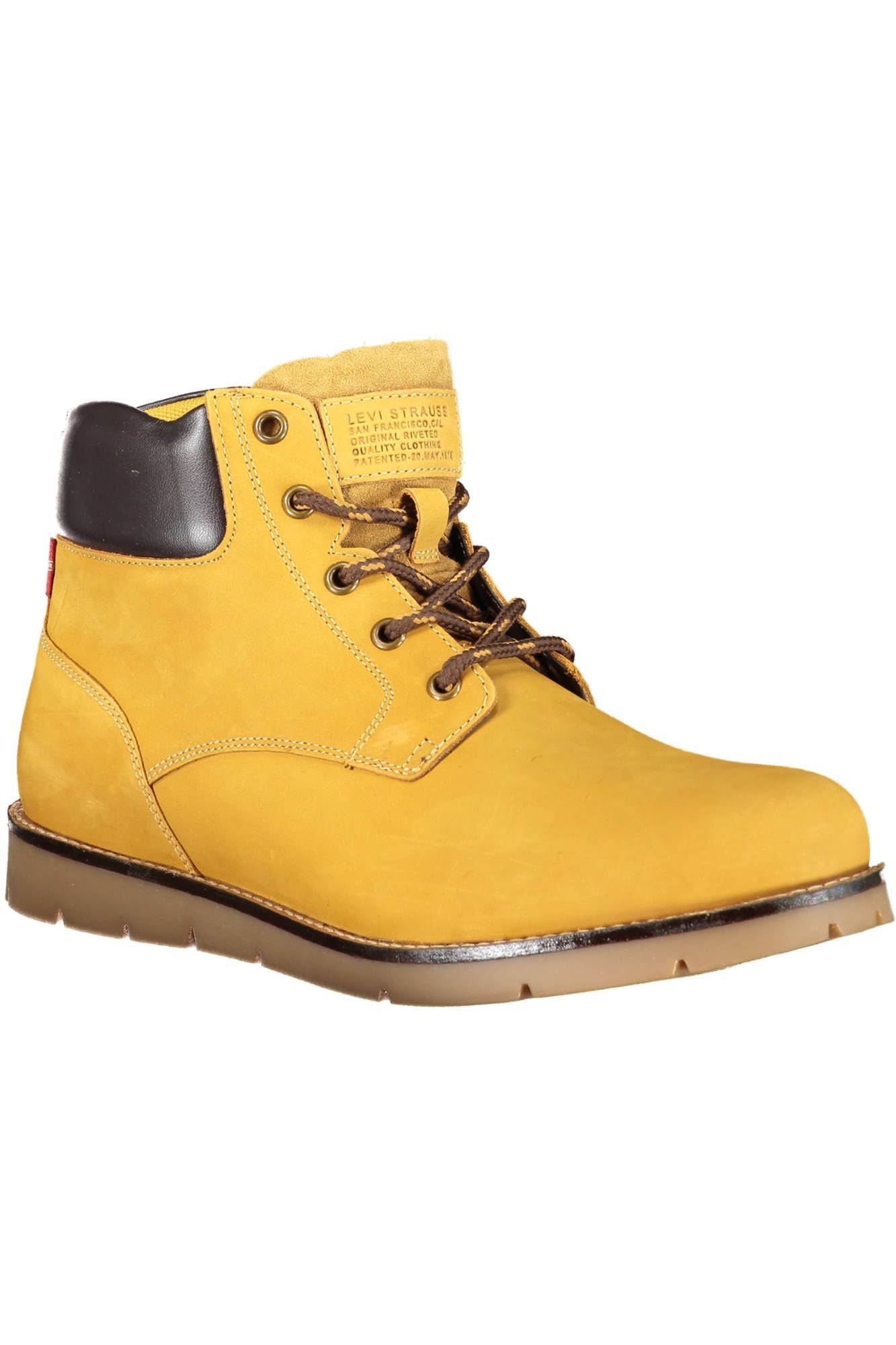 Levi's Yellow Leather Men Boot EU41 | US8