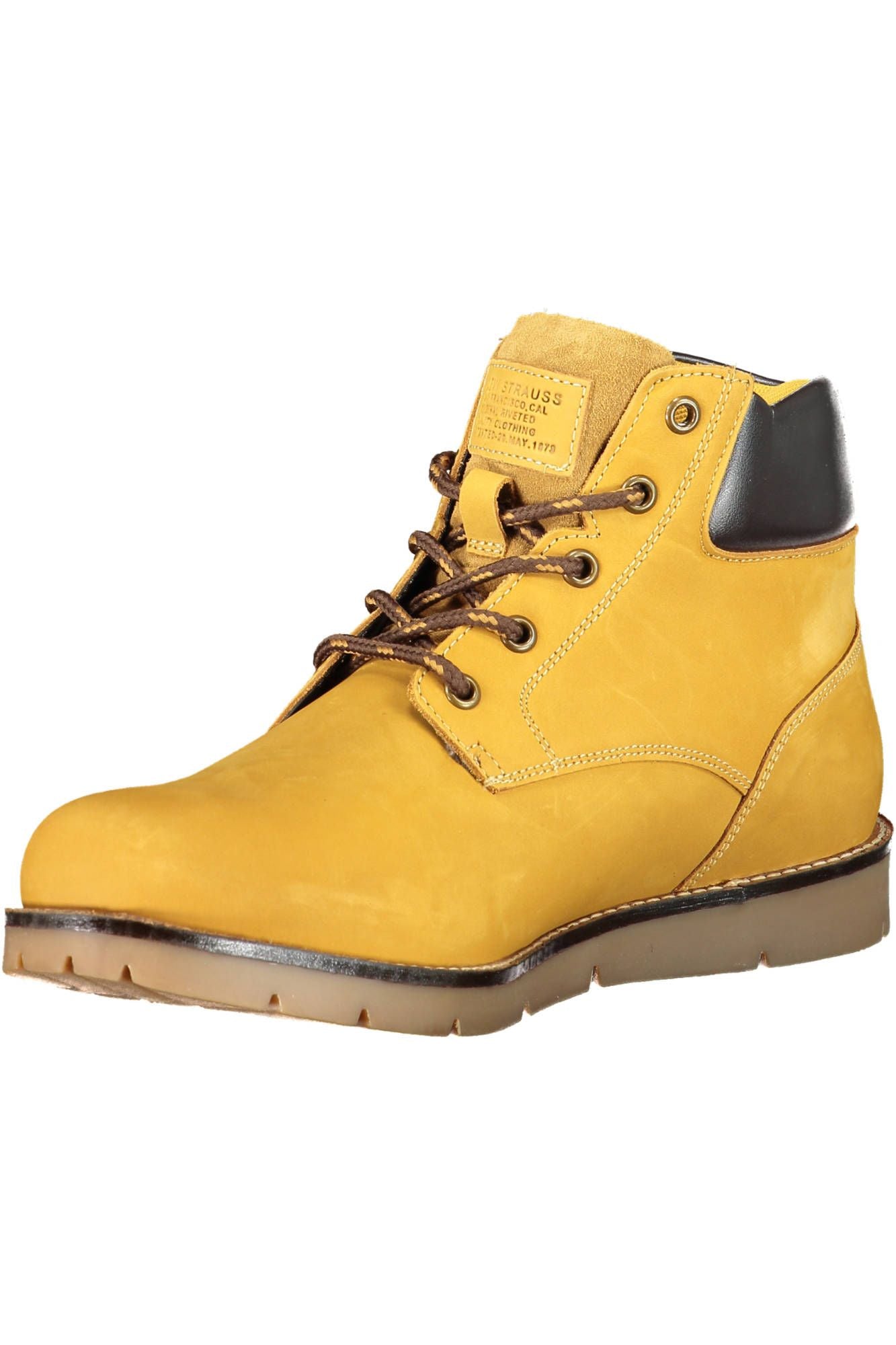 Levi's Yellow Leather Men Boot EU41 | US8