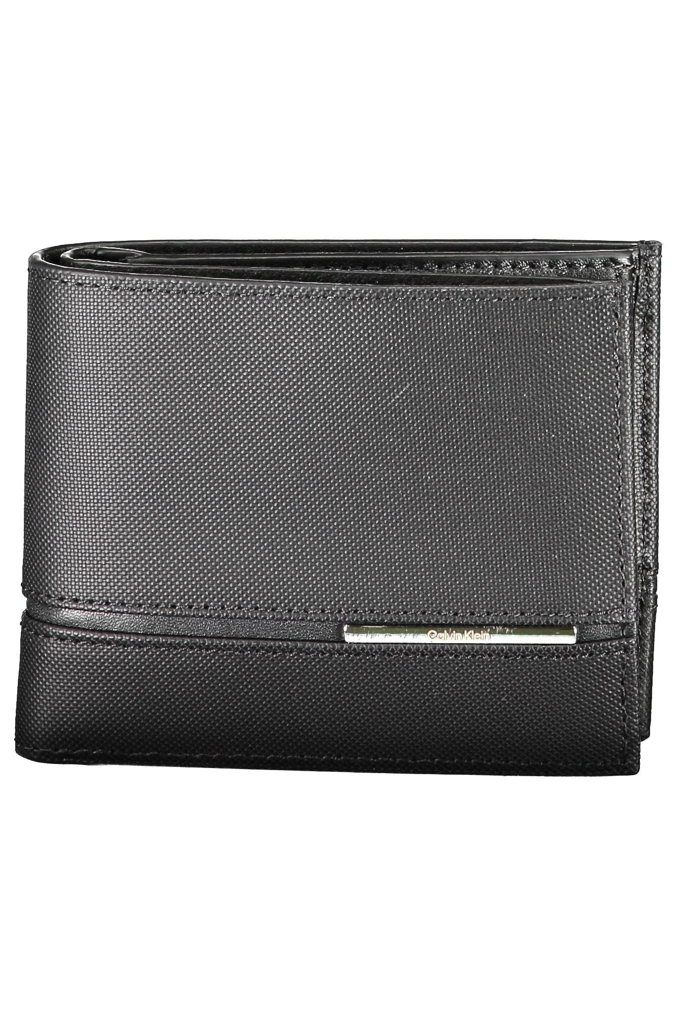 Calvin Klein Black Leather Men Wallet