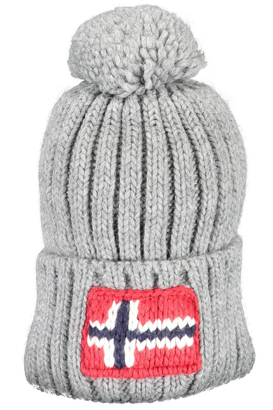 Napapijri Gray Acrylic Men Hat