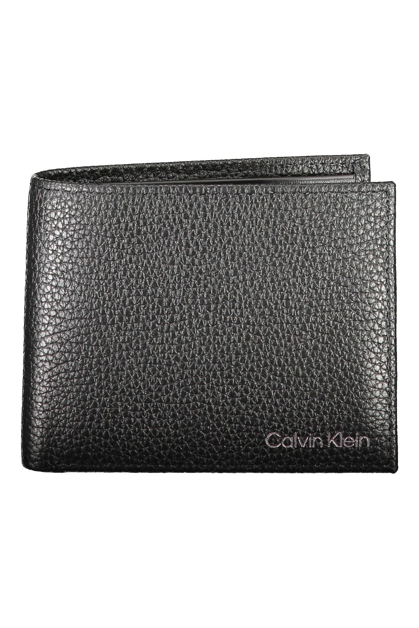 Calvin Klein Black Leather Men Wallet