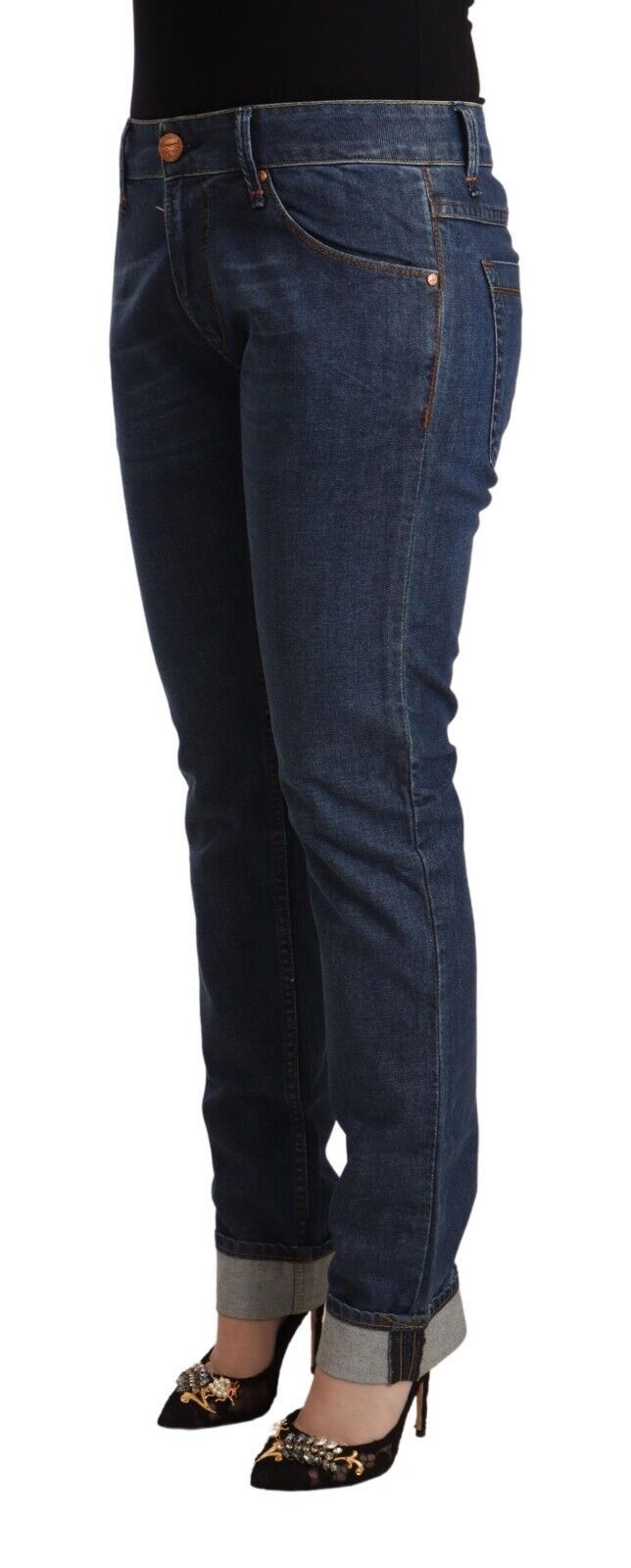 Acht Elegant Mid Waist Skinny Denim W33