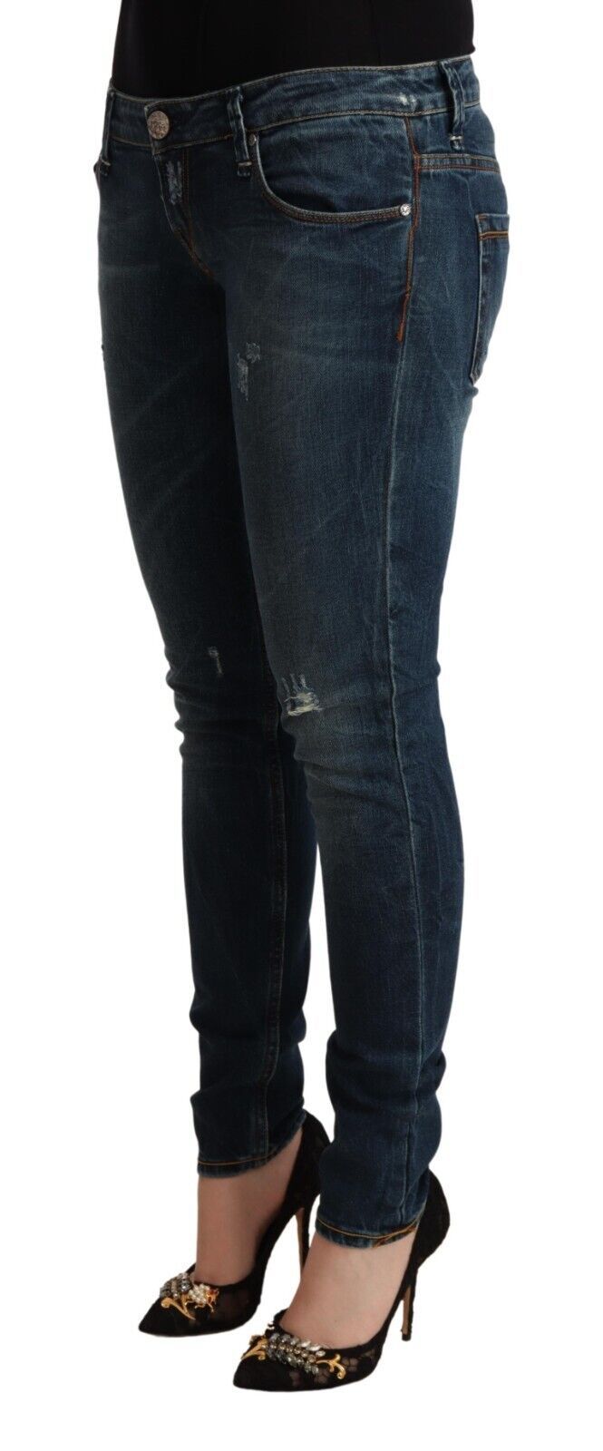 Acht Chic Low Waist Skinny Denim Jeans W30