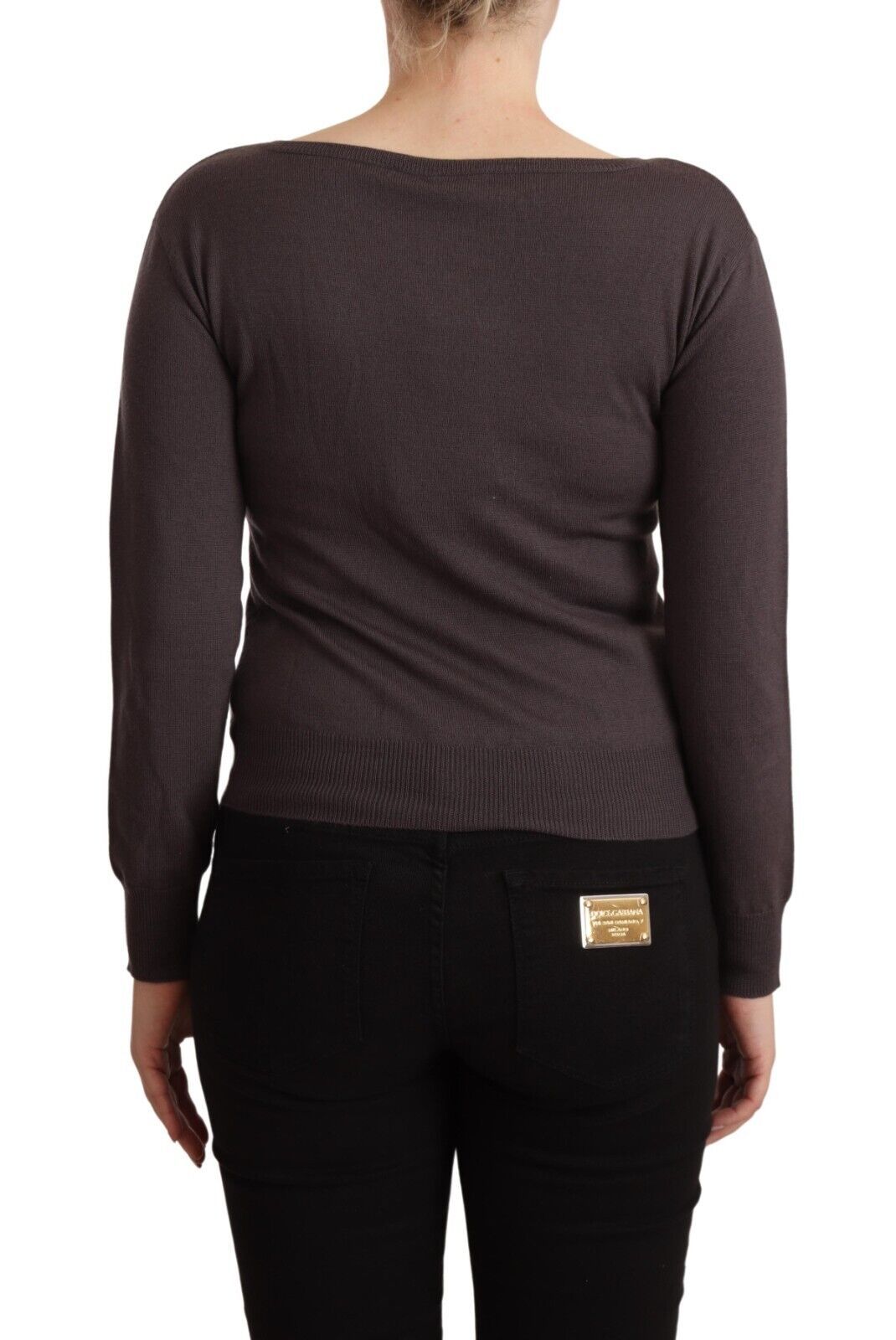 John Galliano Elegant Wool Long Sleeve Sweater IT36 | XXS