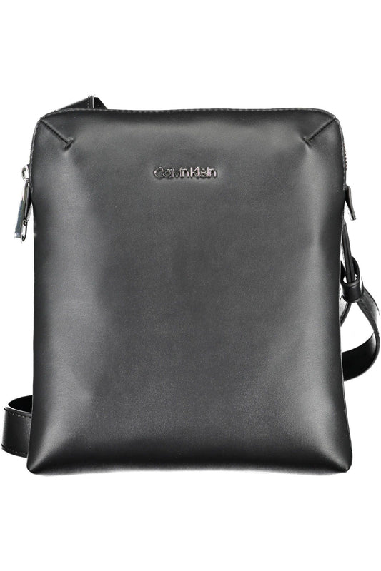 Calvin Klein Black Polyester Men Shoulder Bag