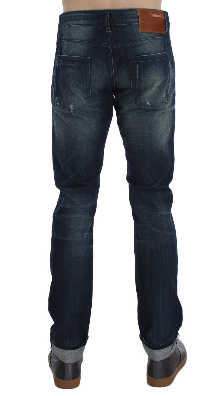 Acht Sleek Slim Fit Italian Denim Jeans W34