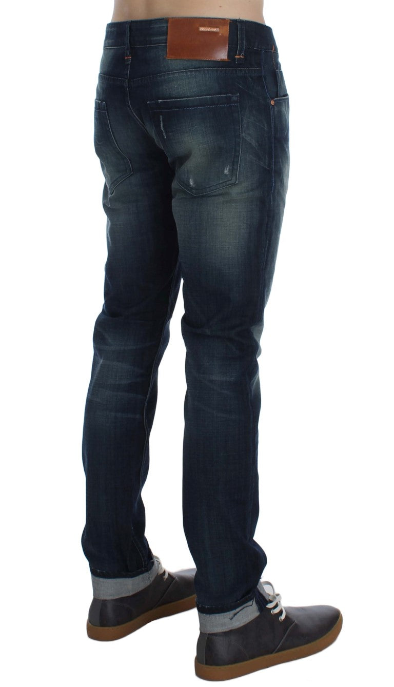 Acht Sleek Slim Fit Italian Denim Jeans W34