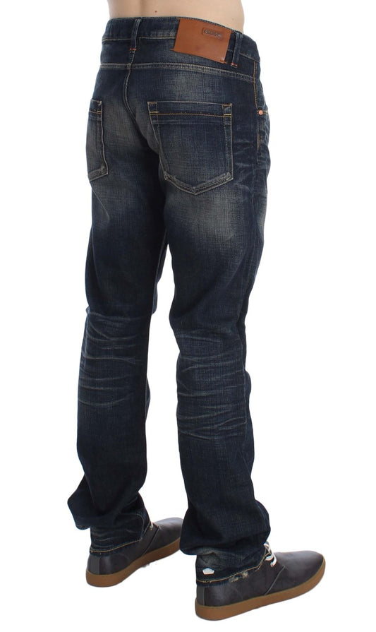 Acht Elegant Straight Fit Low Waist Men's Jeans W34