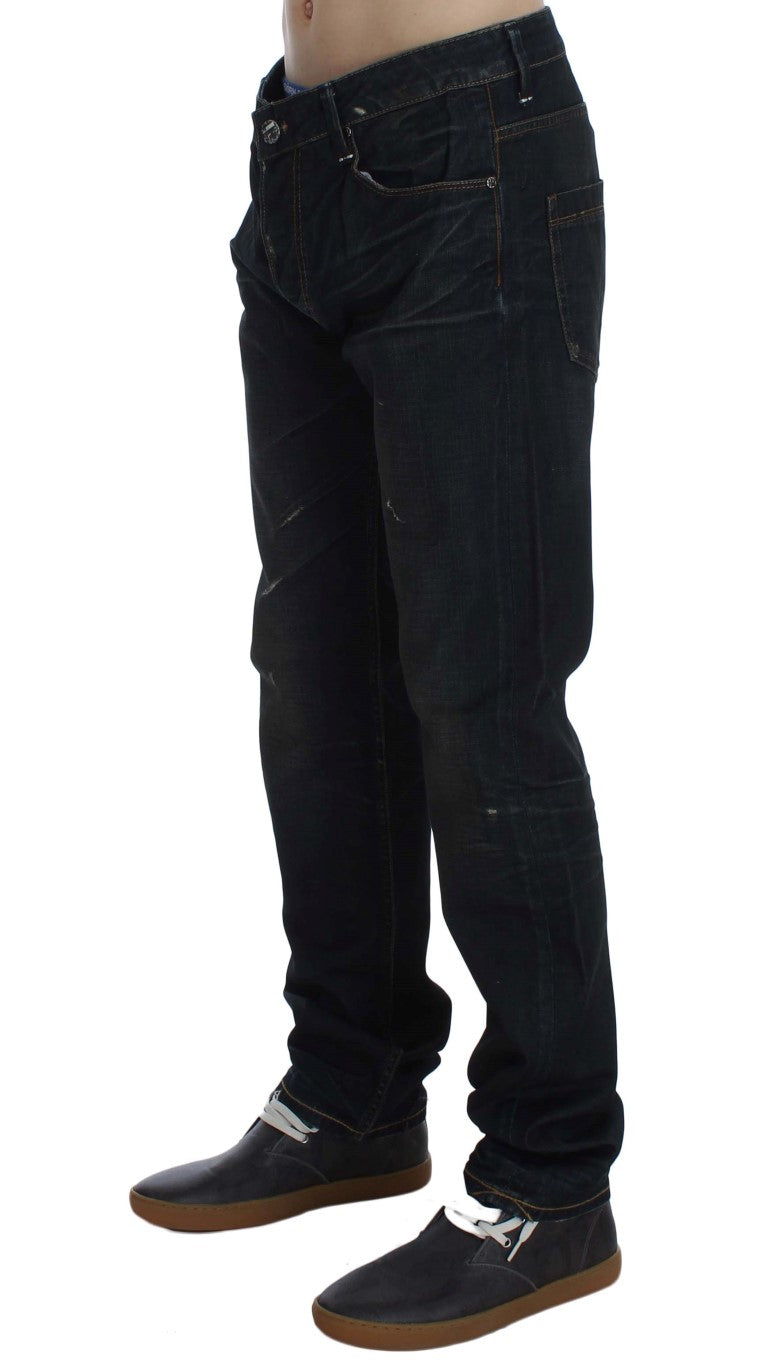 Acht Elegant Straight Fit Dark Blue Jeans W34