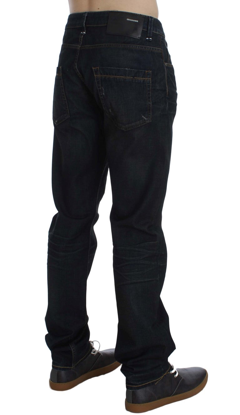 Acht Elegant Straight Fit Dark Blue Jeans W34