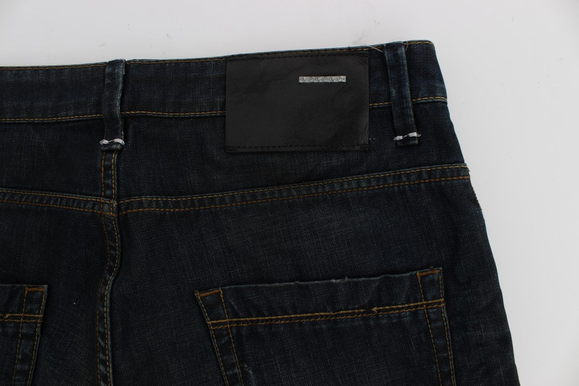 Acht Elegant Straight Fit Dark Blue Jeans W34