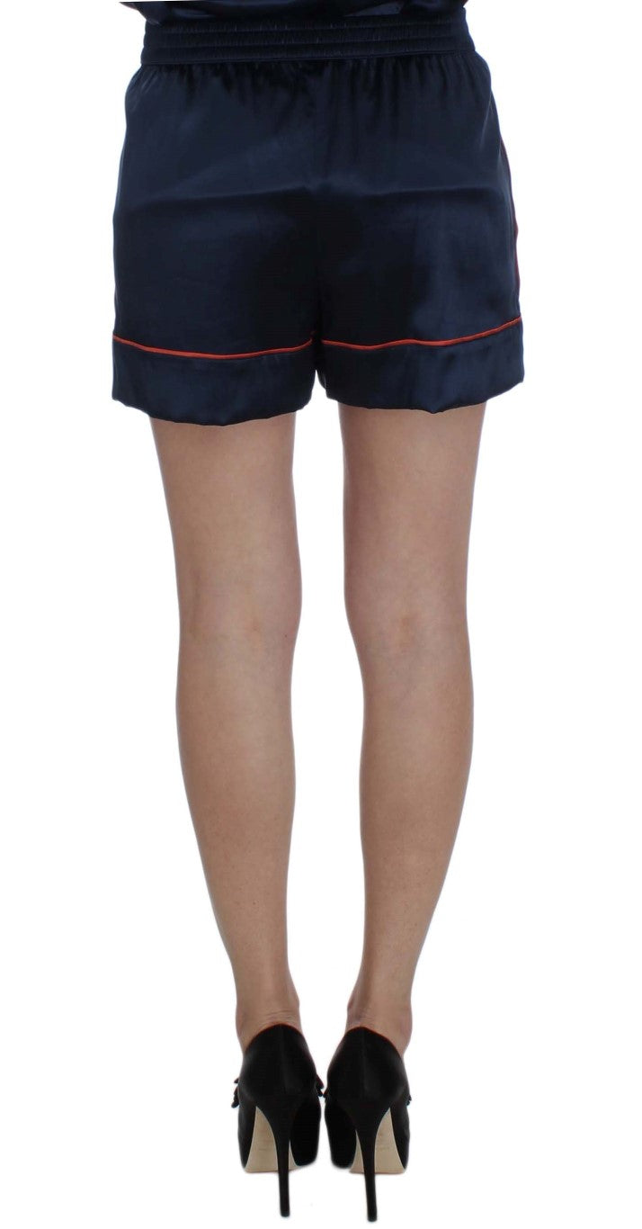 Dolce & Gabbana Elegant Silk Stretch Mini Shorts IT1 / XS