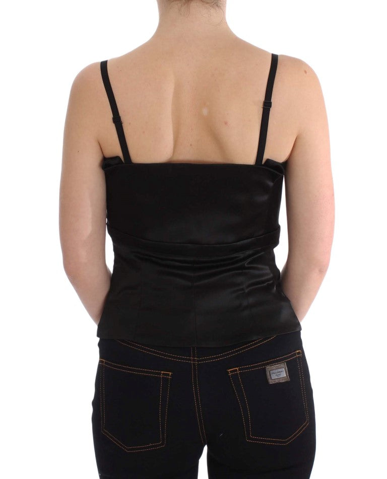 Exte Elegant Black Evening Cami Top IT40 | S