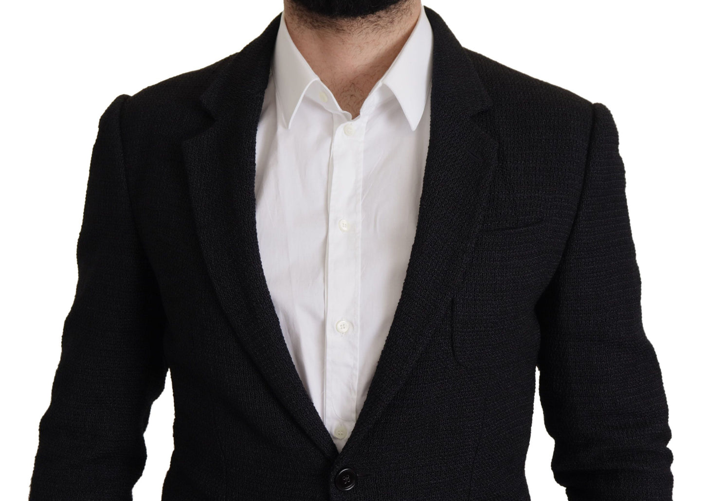 Dolce & Gabbana Elegant Single Breasted Wool Blazer IT50 / L