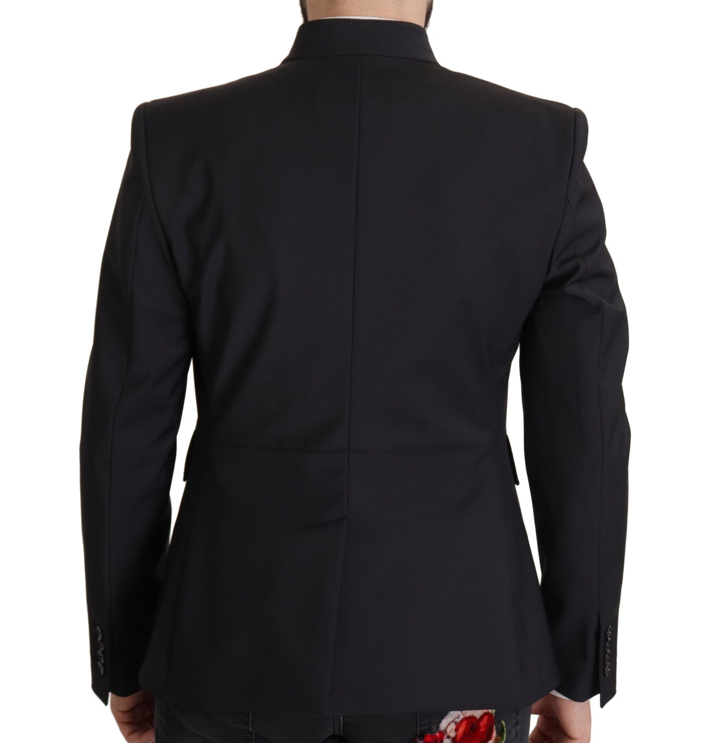 Dolce & Gabbana Elegant Single-Breasted Wool Blazer IT50 / L