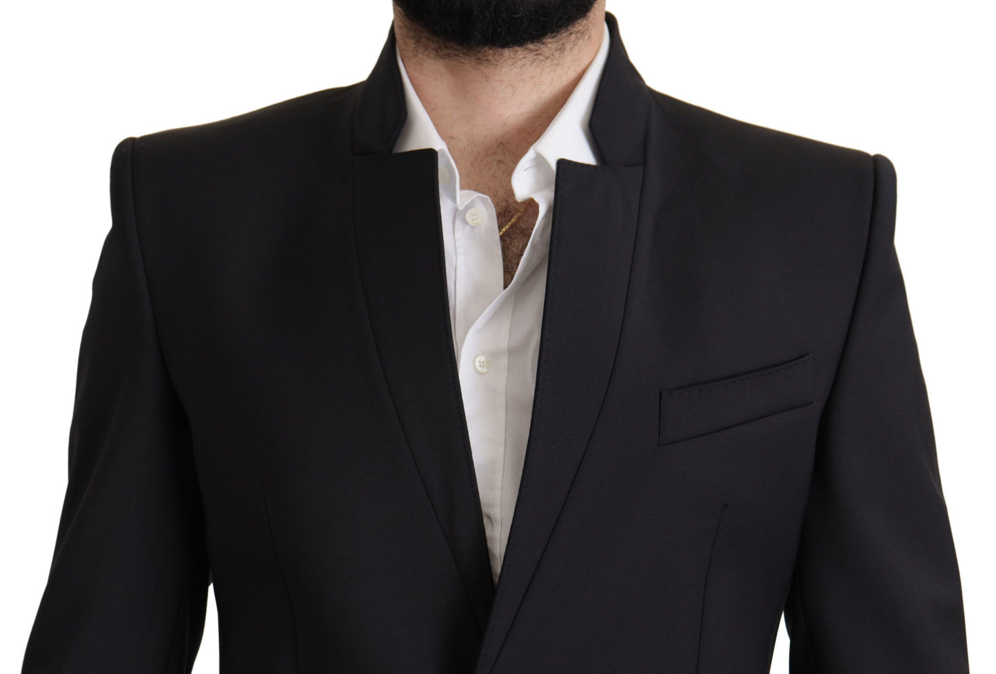 Dolce & Gabbana Elegant Single-Breasted Wool Blazer IT50 / L