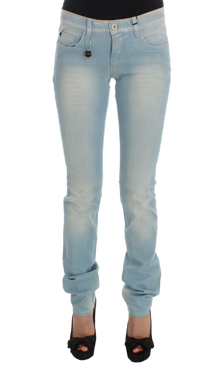 Costume National Chic Super Slim Blue Jeans W26