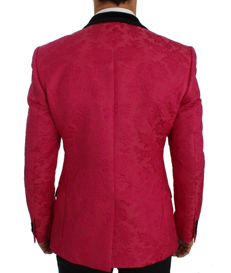 Dolce & Gabbana Floral Brocade Single-Breasted Blazer IT44 / XS