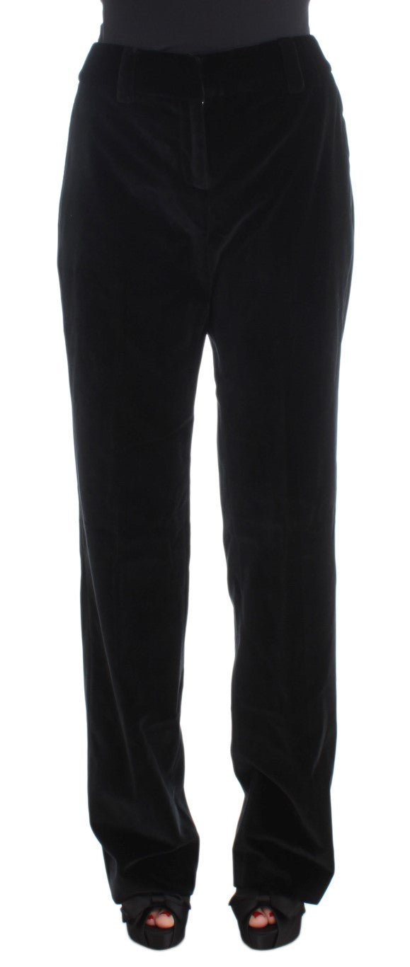 Ermanno Scervino Elegant Black Straight Fit Jeans IT42 | M