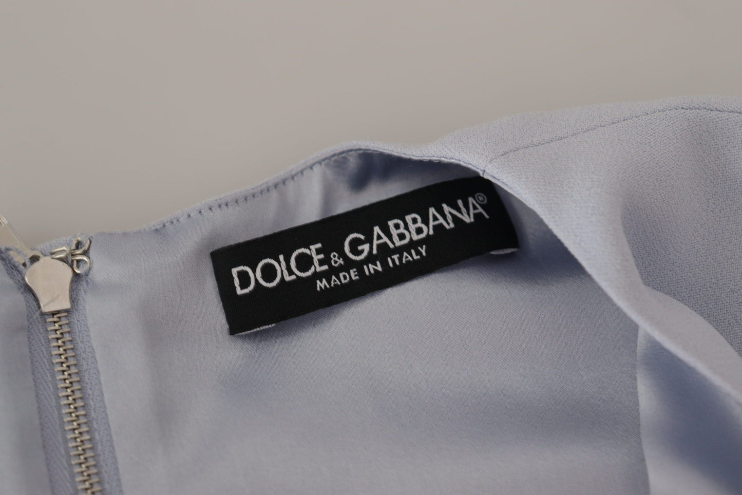 Dolce & Gabbana Elegant Light Blue A-line Dress IT38 / XS