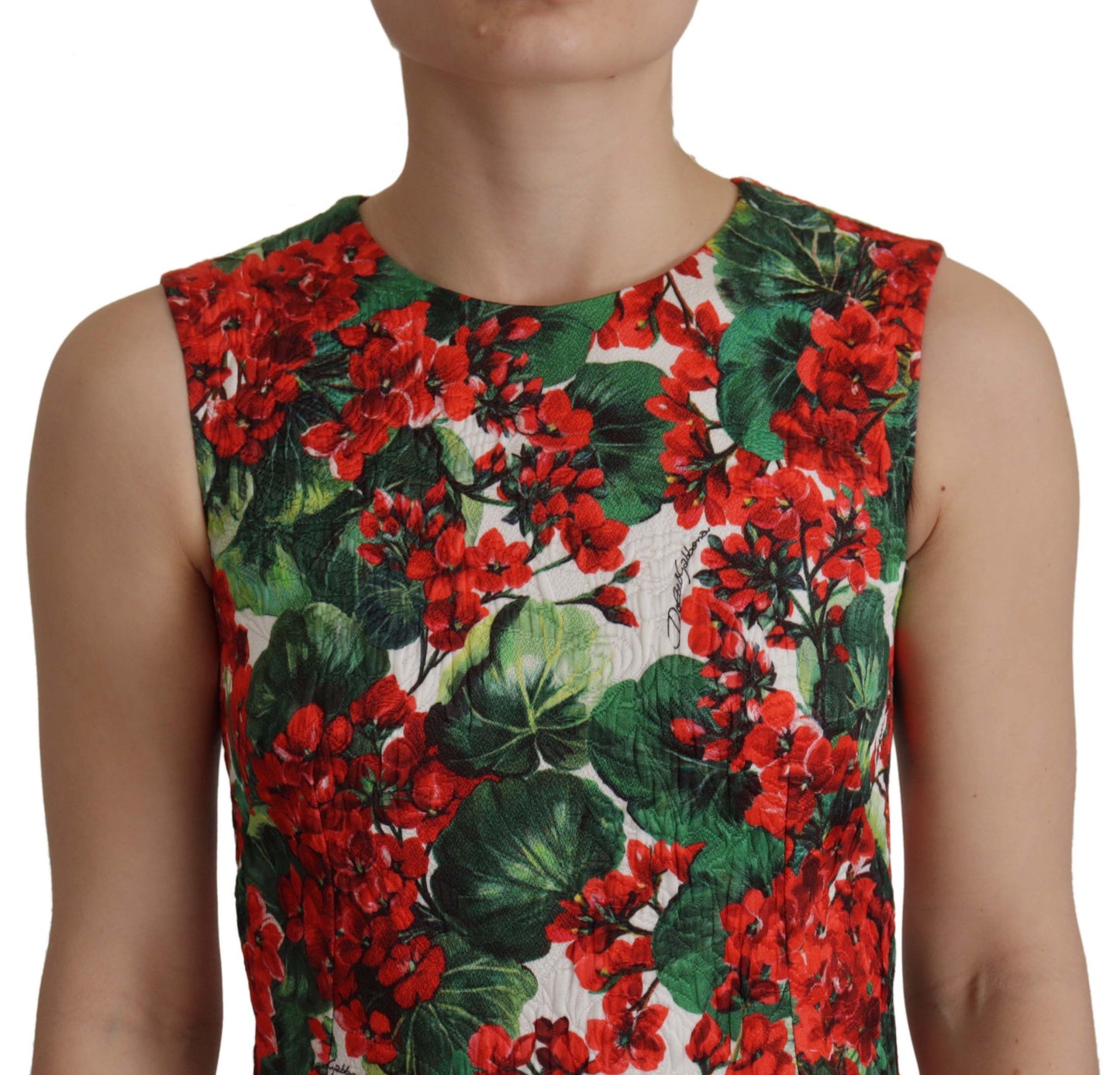 Dolce & Gabbana Multicolor Floral A-Line Dress IT36 / XXS