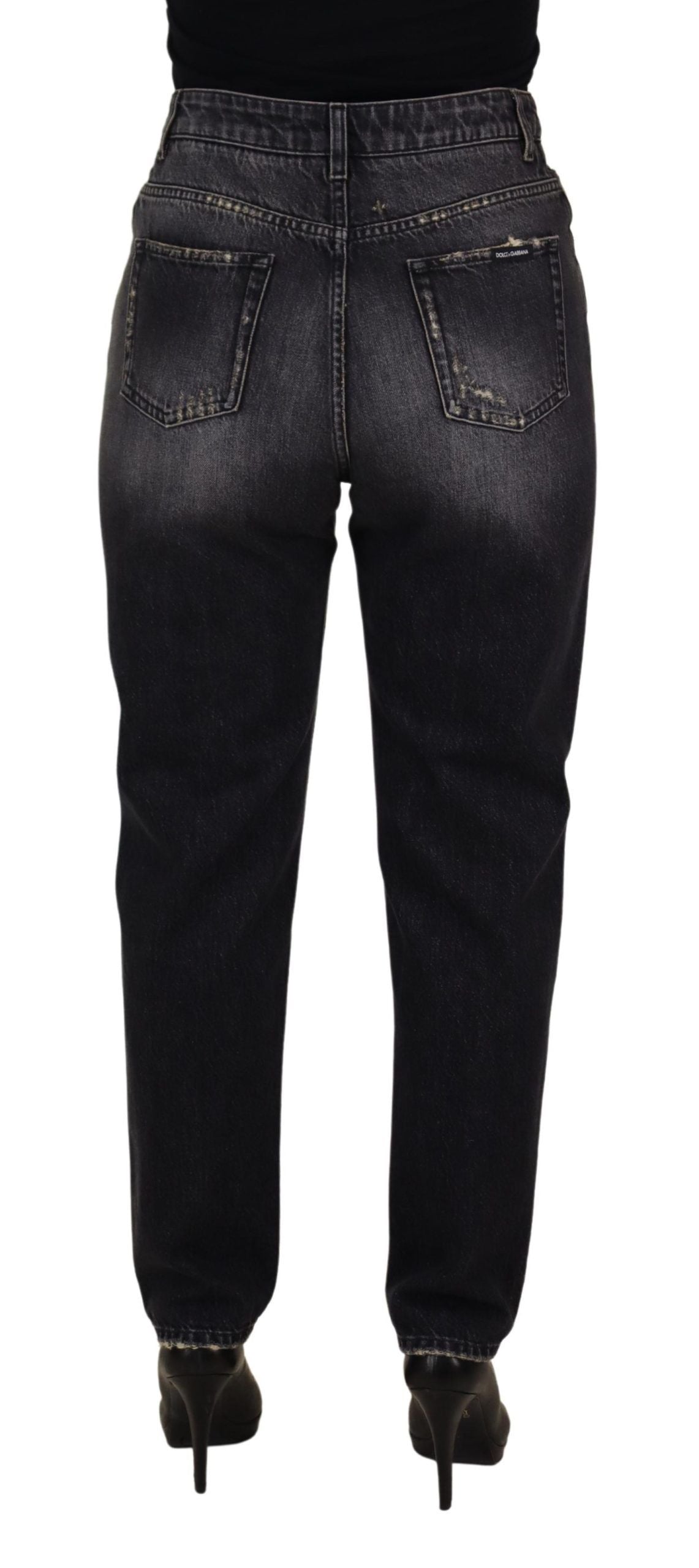 Dolce & Gabbana Elegant High Waist Skinny Jeans IT40 | S