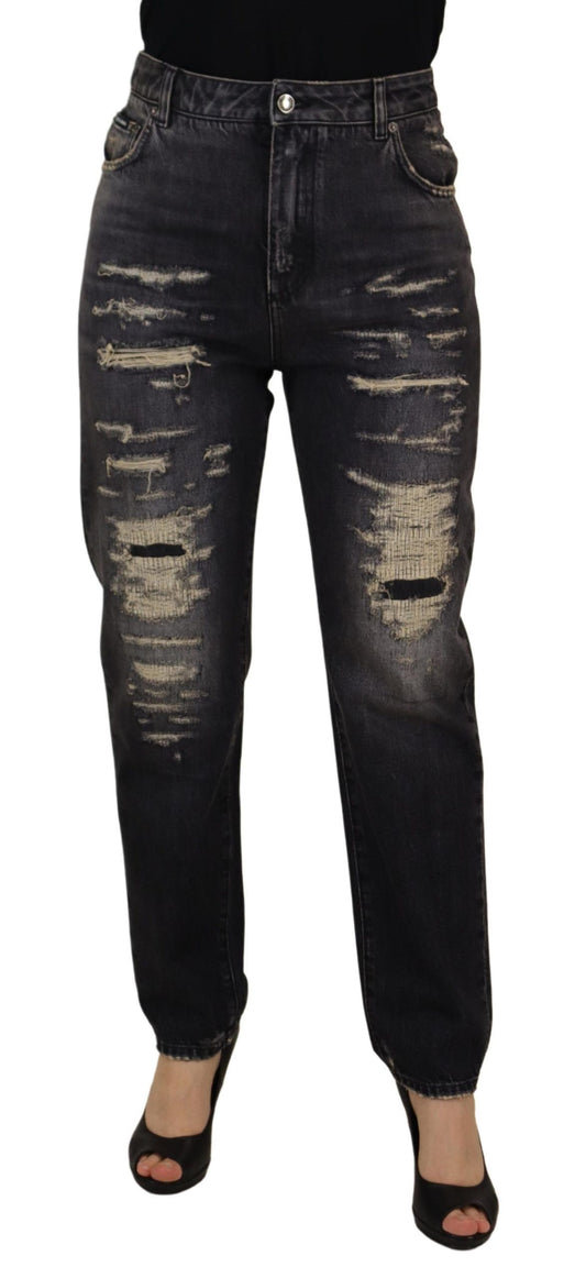 Dolce & Gabbana Elegant High Waist Skinny Jeans IT40 | S