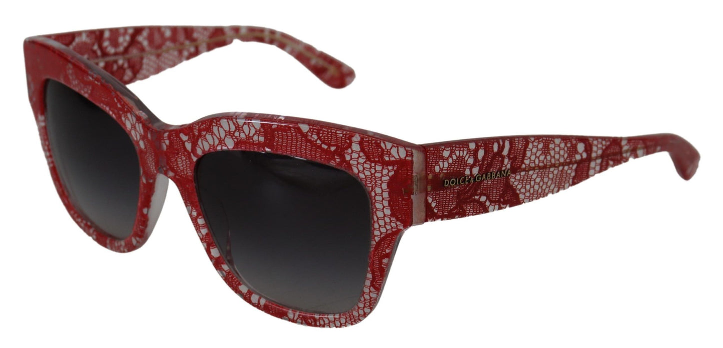 Dolce & Gabbana Chic Sicilian Lace Tinted Sunglasses