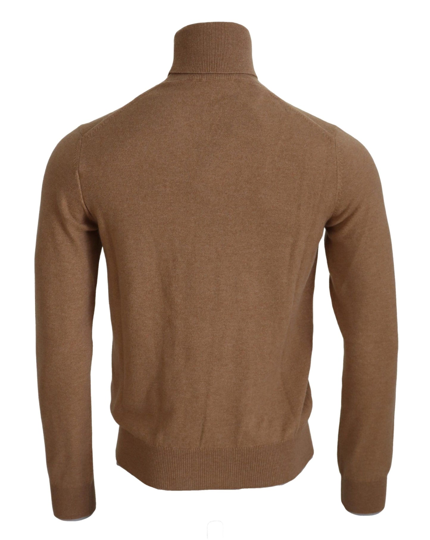 Dolce & Gabbana Beige Cashmere Turtleneck Pullover Sweater IT46 / S