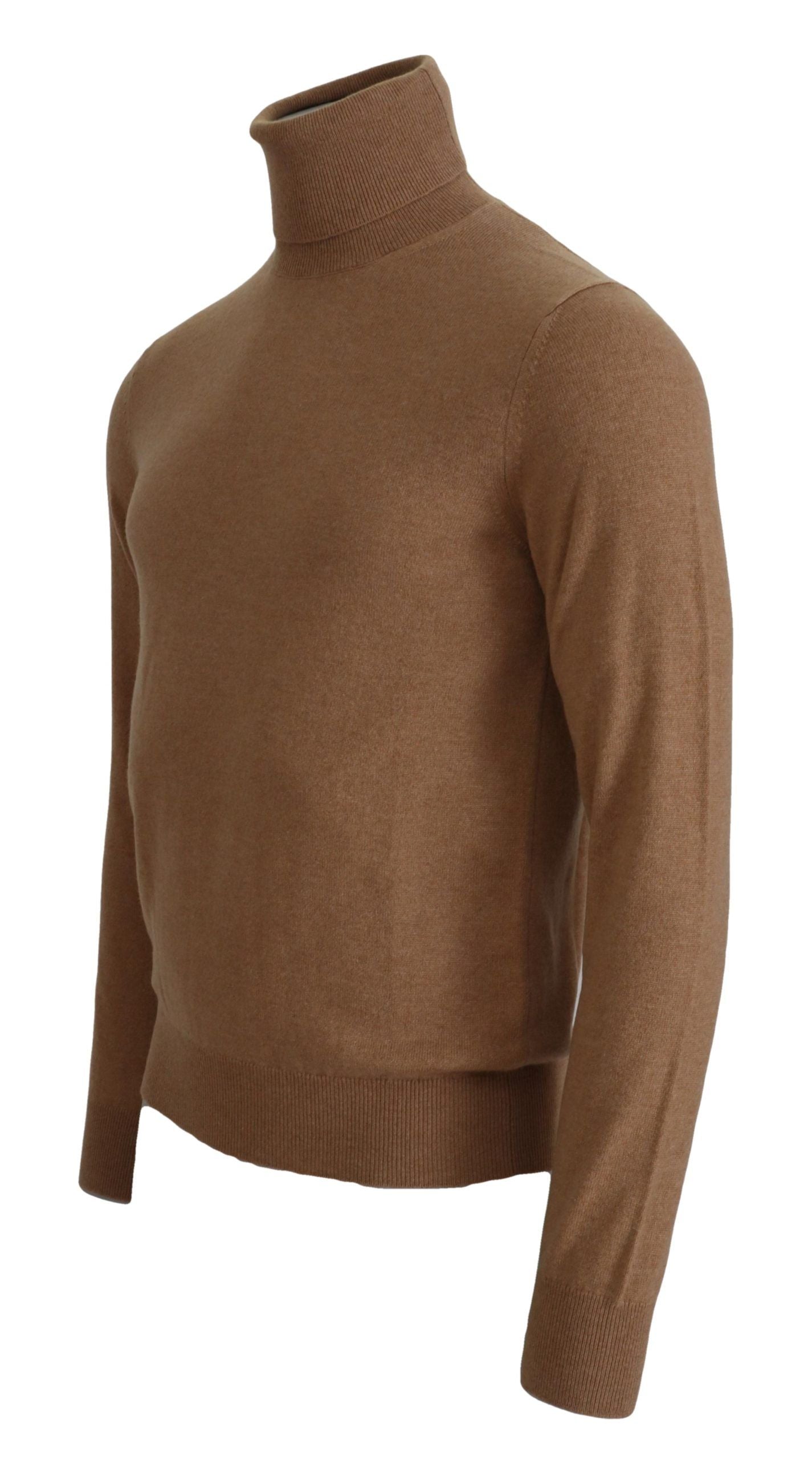 Dolce & Gabbana Beige Cashmere Turtleneck Pullover Sweater IT46 / S