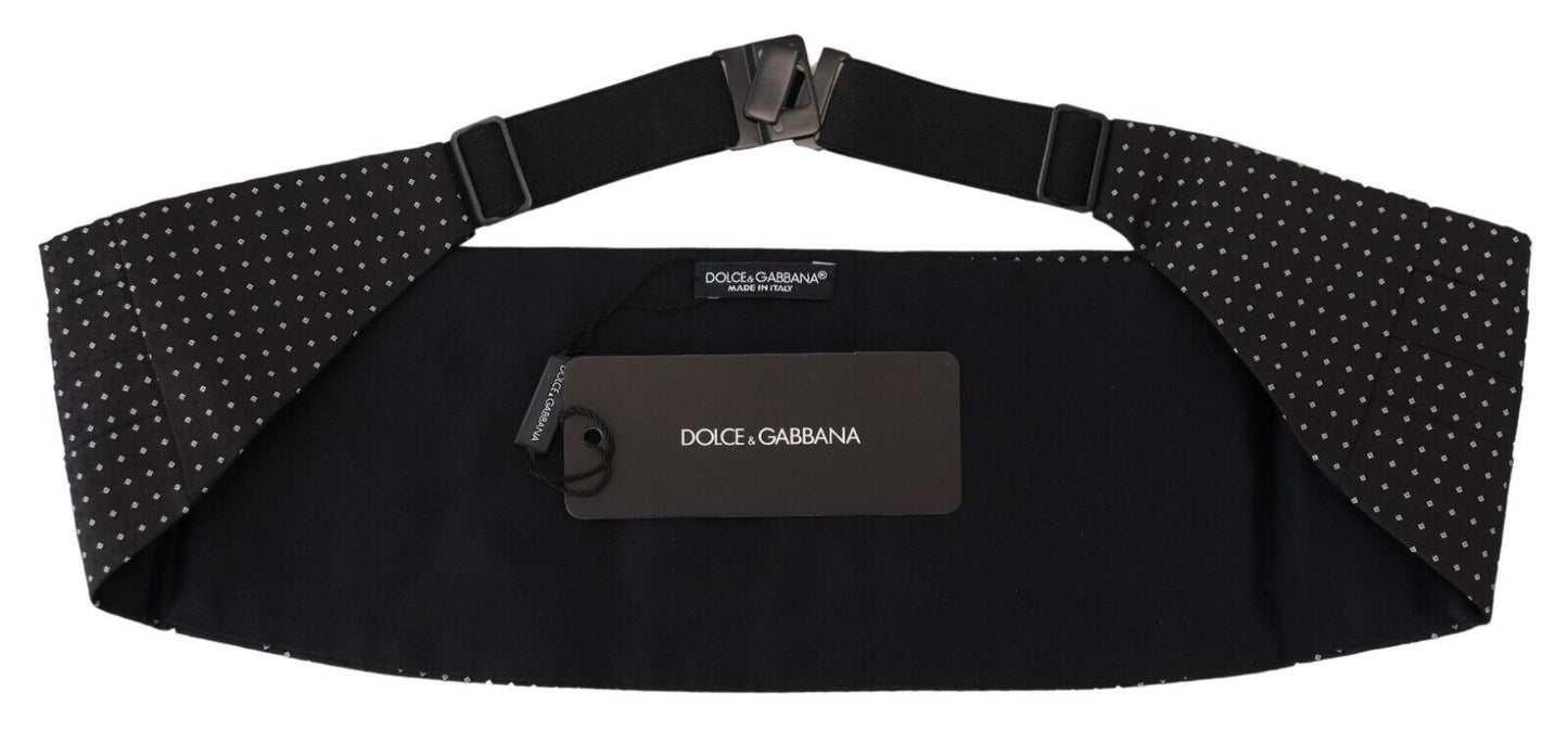 Dolce & Gabbana Elegant Silk Polka Dot Cummerbund IT52 / L