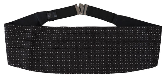 Dolce & Gabbana Elegant Silk Polka Dot Cummerbund IT52 / L