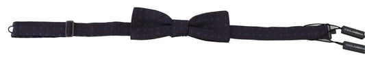 Dolce & Gabbana Elegant Silk Patterned Bow Tie