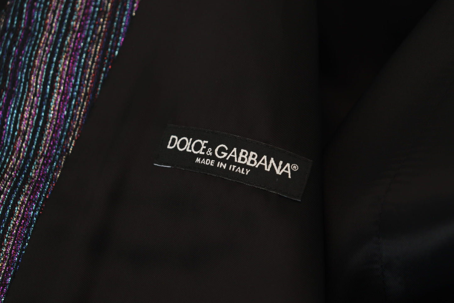 Dolce & Gabbana Multicolor Formal Dress Vest Luxury Blend IT48 / M