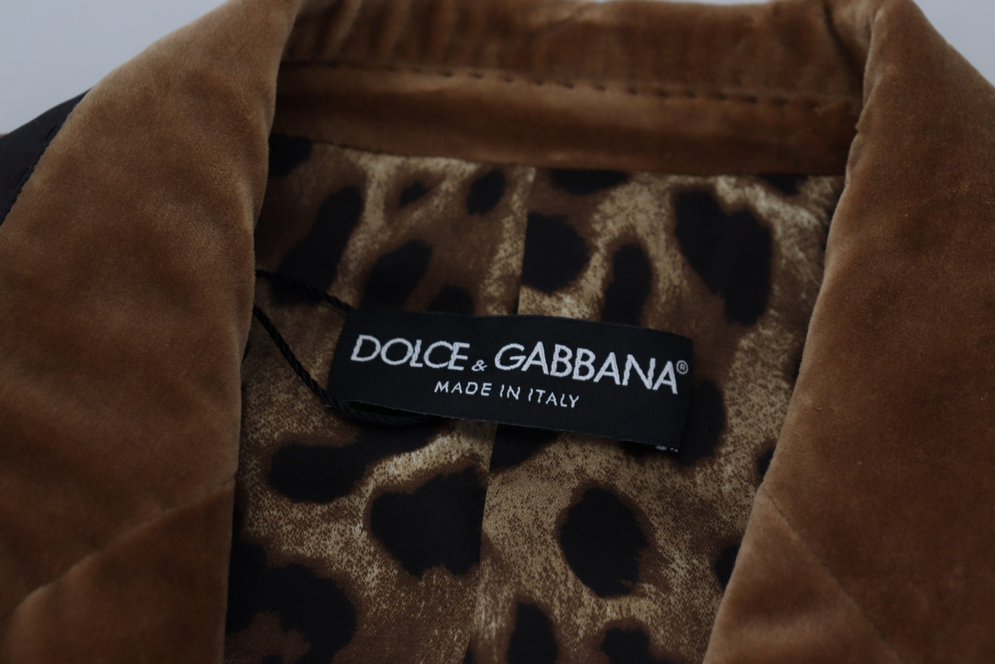 Dolce & Gabbana Elegant Double Breasted Brown Blazer Jacket IT40 | S