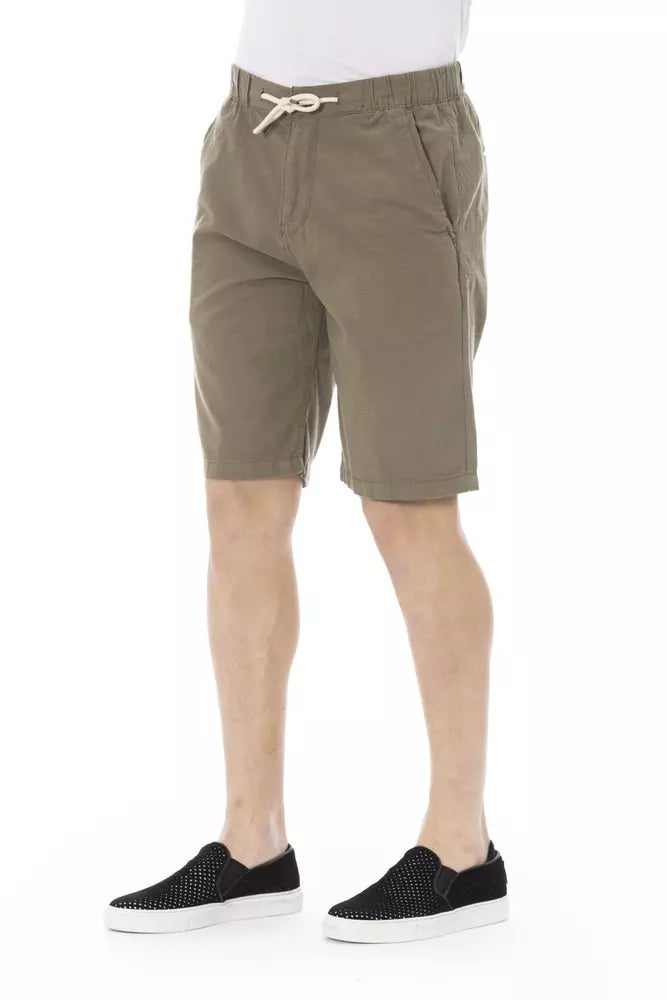 Baldinini Trend Army Cotton Men Short IT50 | L