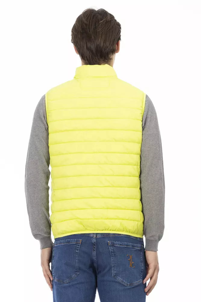 Ciesse Outdoor Yellow Polyester Men Sleeveless Jacket